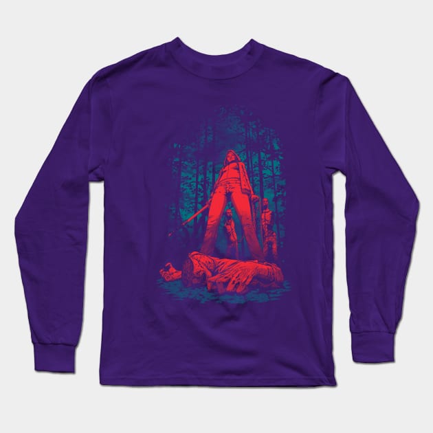 Huntress Long Sleeve T-Shirt by Fuacka